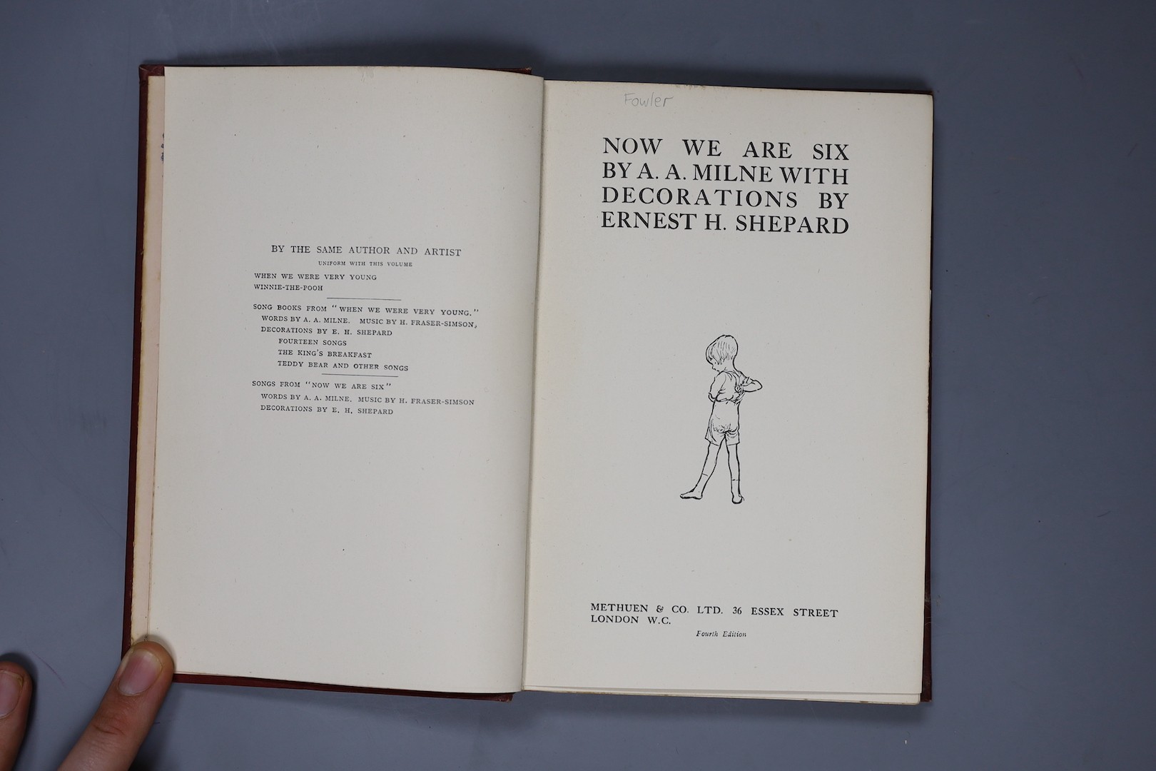 When We Were Very Young, Now We Are Six and The House At Pooh Corner by A. A. Milne